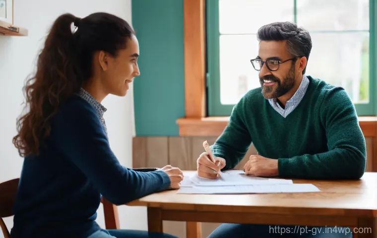 파트너 간 재무 조율을 위한 지속 가능한 방안 - **A Heartfelt Financial Discussion**
* **Prompt:** A Portuguese couple in their mid-30s sits a...