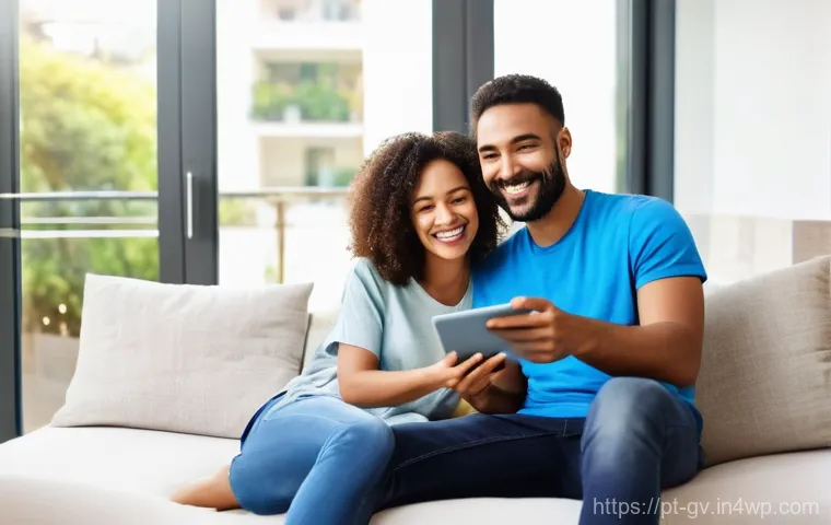 파트너 간 재무 조율의 변화를 이끌어내는 방법 - **Prompt:** A diverse couple in their late 20s to early 40s, dressed in smart-casual attire, are com...
